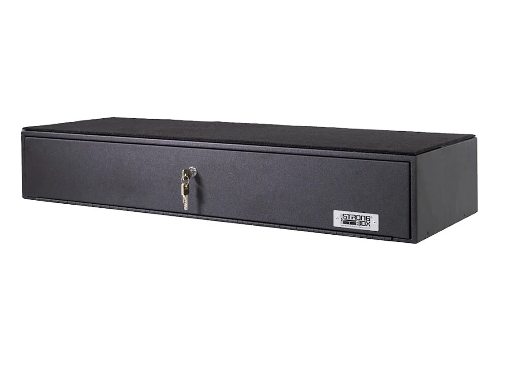 Universal Low Profile Box with Drop Down Door — BOSS StrongBox